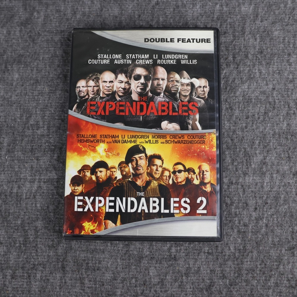 The Expendables / The Expendables 2 Double‎ Feature DVD Widescreen Lionsgate